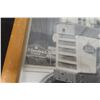 Image 4 : Original Framed 1958 Photograph of Niverville IHC Dealership with New 560 IHC Tractor, 11" x 9"