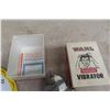 Image 2 : Vintage Tins and Store Products: Rogers Syrup Can, Electric Vibrator, and Risqué Naughty Tray
