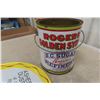 Image 6 : Vintage Tins and Store Products: Rogers Syrup Can, Electric Vibrator, and Risqué Naughty Tray
