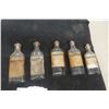 Image 1 : 5 Rare Antique Druggist Pharmacy Bottles, Late 1800s, from T.A. Hobbs, Sperling, and Sanders Carman