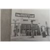 Image 2 : Antique Humble Oils, Mobiloil, and Quaker State Oil Old Garage Service Station Black and White Pict