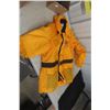 Image 1 : Men's Large Marine Water Floatation Survival Jacket Coat with Belt (Professionally Dry Cleaned)