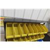 Image 3 : Old Garage Hardware Storage Shelf with Bins, 32" x 24" x 12"