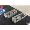 Image 9 : Vintage Car/Truck Parts Lot: 3 Light Markers, 3 Window and Door Handles, Radio Knobs, 4 Door Lock K
