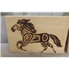 Image 2 : 7 Wood Burned and Crafted Risqué Wall Art Hanging Pictures