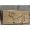 Image 3 : 7 Wood Burned and Crafted Risqué Wall Art Hanging Pictures
