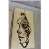 Image 8 : 7 Wood Burned and Crafted Risqué Wall Art Hanging Pictures