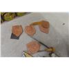 Image 4 : Vintage Leather Tools: Hand Punch, Alpha/Number Stamp Box Set, Cutters Box Set, Oiler, Leathercraft
