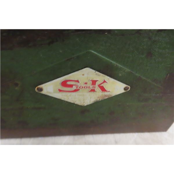 Vintage S-K Tool Box with Carry-Out Tray