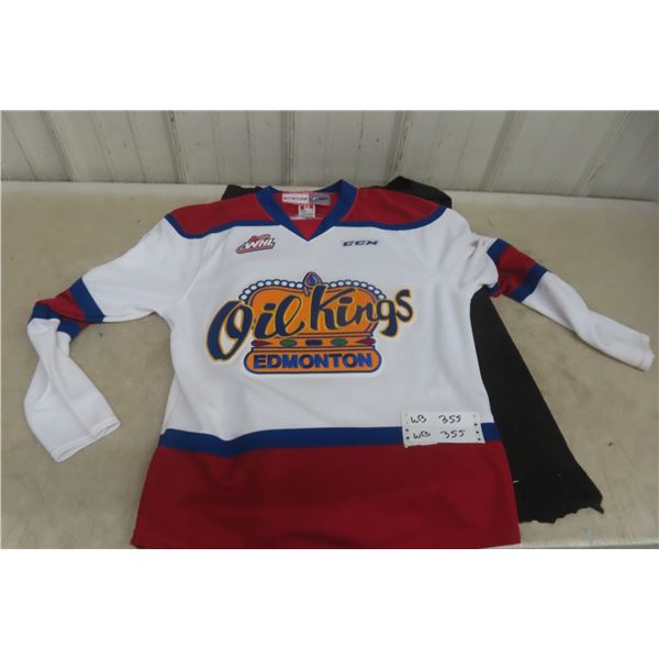 Edmonton Oil Kings CCM Premier White Jersey, Western Hockey League (WHL/CHL), Unused