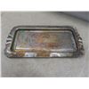 Image 9 : Silver Plated Servingware, Candlestick Holder, Flatware, Tray, and More