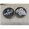 Image 15 : 11 Autographed Pucks, No Certificate of Authenticity