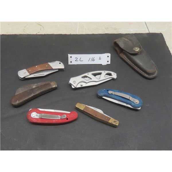 6 Folding Knives