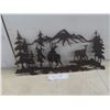 Image 1 : Metal Laser Cutout Sign, 10" x 20"