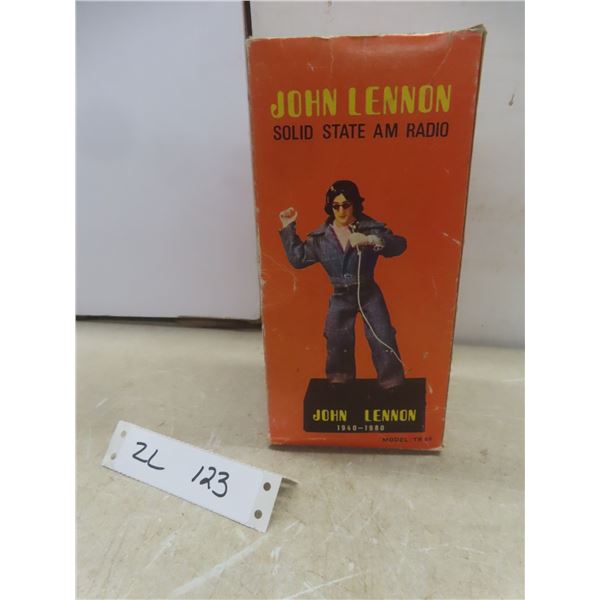 John Lennon Solid State AM Radio (Empty Box)
