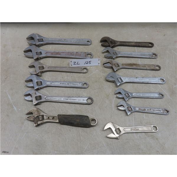 13 Crescent Wrenches
