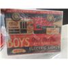 Image 2 : Vintage Heinz Steel Body, Rubber Tires, Cardboard Box, and 1938 Picture of Boy Holding Truck