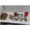 Image 1 : Hardware Lot: Lag Bolts, Screws, Nails, Handle, Support Brackets, and More