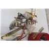 Image 6 : Hardware Lot: Lag Bolts, Screws, Nails, Handle, Support Brackets, and More