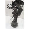 Image 4 : Figurine Table Lamp, Victorian Style
