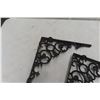 Image 5 : 2x Cast Ornate Shelf Bracket Support, 12"