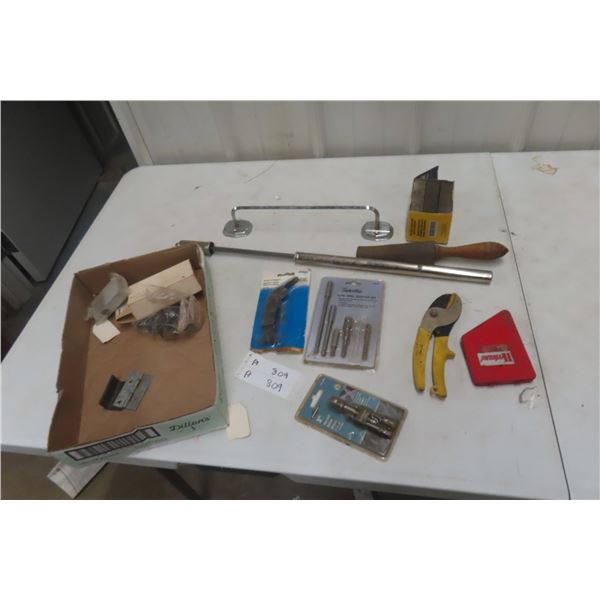 Drill Adapter Set, Tin Snips, and More
