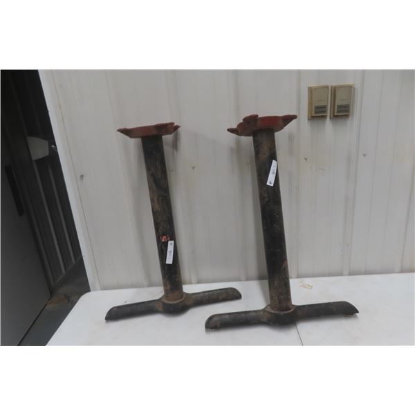 Cast Coffee Table Legs, Set of 2
