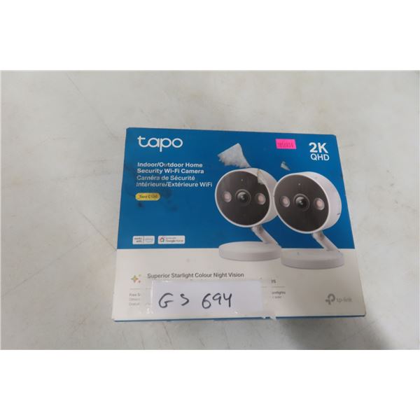 Tapo Indoor/Outdoor Home Security Wi-Fi Camera
