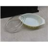 Image 10 : Pyrex Mixing Bowls; 2 Casserole Dishes w/Lid; 2 CorningWare Pie Plates