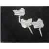 Image 14 : Linens: Table Cloths, Dresser Scarf, Tea Towels (Royal Lineage, Buckingham Palace); Glass Tray