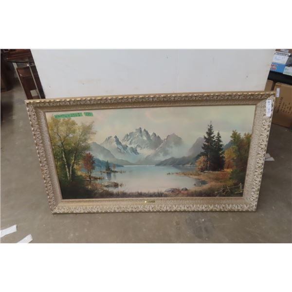 Large Vintage Picture / Print, 47½" x 23½"