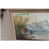Image 2 : Large Vintage Picture / Print, 47½" x 23½"