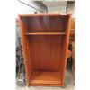 Image 1 : Oak Open Shelf Unit – 4 Adjustable Shelves