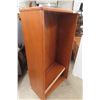 Image 1 : Oak Open Shelf Unit – 4 Adjustable Shelves