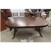 Image 1 : MCM Dining Table, 29" x 72" x 45", + 1 Leaf 10"; 6 Chairs