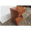 Image 2 : Maple Night Stand / End Table, 24" x 20" x 14"