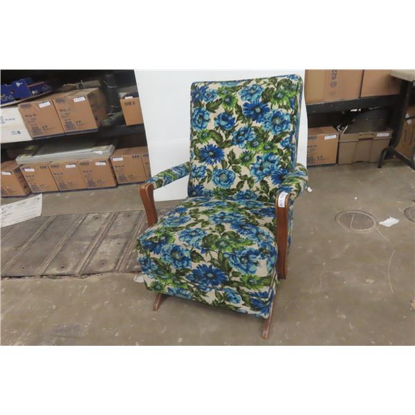 Platform Rocking Chair, Retro Style