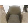Image 3 : Retro Swivel Chrome-Leg Office Chair