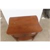 Image 3 : Stand / End Table w/Drawer, 26" x 20" x 14"