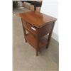 Image 4 : Stand / End Table w/Drawer, 26" x 20" x 14"