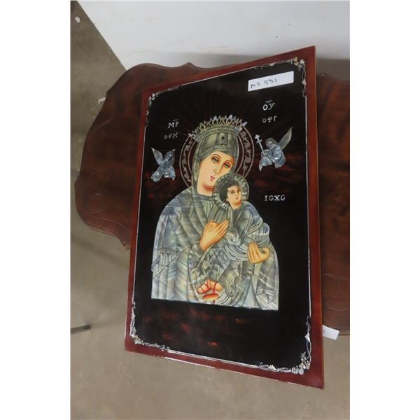 Religious Icon Picture, 16" x 23½"