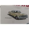 Image 3 : Maywood Model Year Line-Up 1964 Cars, 35½" x 23", Dealership Display