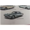 Image 7 : Maywood Model Year Line-Up 1964 Cars, 35½" x 23", Dealership Display