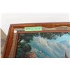 Image 3 : MCM Picture w/Fancy Frame, 27" x 13"