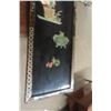 Image 8 : 2 Chinese Black Lacquer & Inlay Mother-of-Pearl, 12" x 36" each