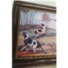 Image 3 : Foxhunt Picture in Antique Frame, 29" x 33"