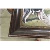 Image 5 : Foxhunt Picture in Antique Frame, 29" x 33"