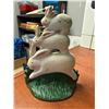 Image 1 : Cast Iron Bunny Rabbits Door Stop