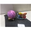Image 1 : Two Working Unique Novelty Table Lamps