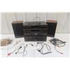 Image 1 : Technics Stereo Tuner Amplifier; Disc Changer + Speakers